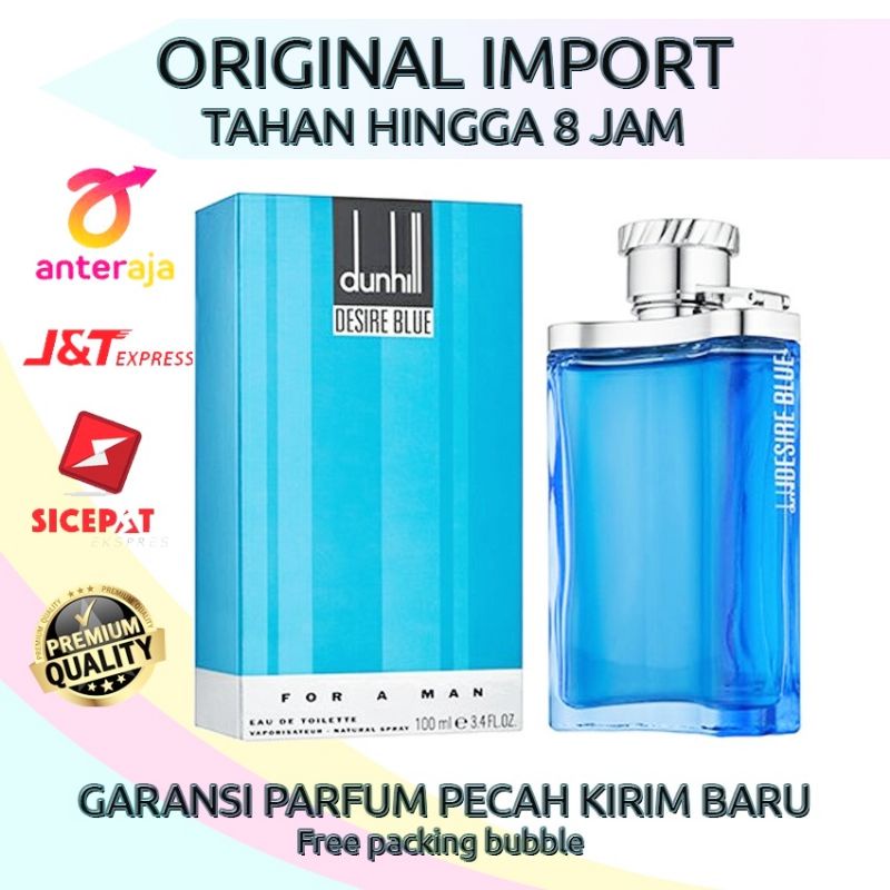 PARFUM PRIA VIRAL TAHAN LAMA Parfum Pria Murah Segar Terlaris / Parfum Dunhill Blue desire blue | Parfum Thailand Dunhil blue Parfum pria 30 ml Best seller