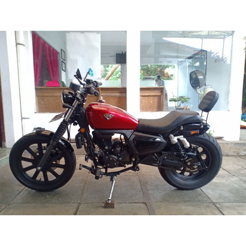 Sandaran Belakang Jok Benelli Motobi 200 Evo