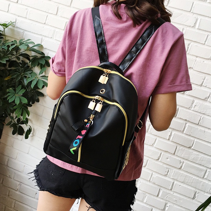 Tas ransel / back pack wanita model korea bahan import stylish fashion TC033 bahan berkualitas