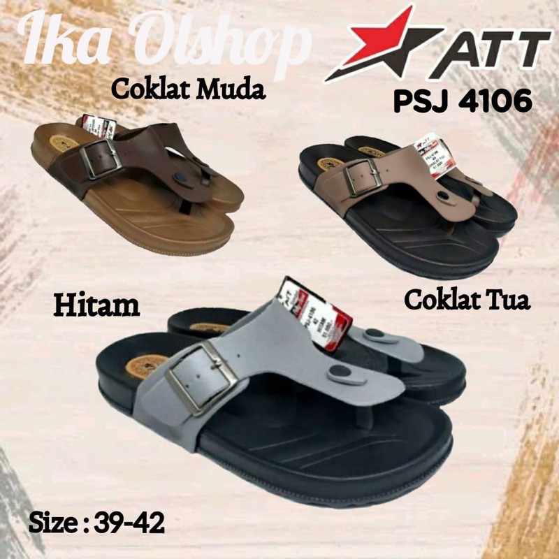 Sandal Japit Pria Karet ATT PSJ 4106