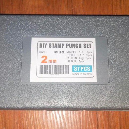 

Best Seller Stamping Tool Set 38 pcs - Stamp Punch Set 2 mm