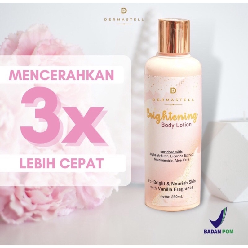 dermastell brightening body lotion