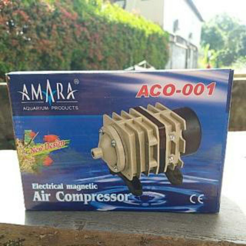 aerator pompa gelmbubg udara air compressor 6 cabang amara aco 003 aco003