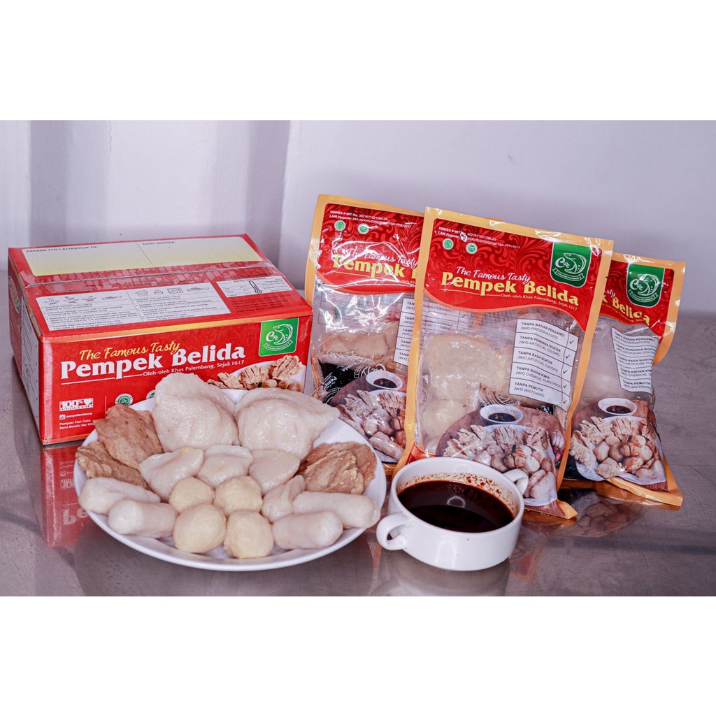 

Pempek Belida CRP Asli Palembang Paket Campur 24 Pcs