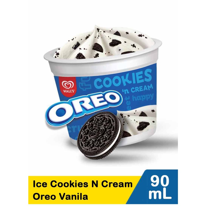 Es Krim Wall's Oreo Cup 90 ml