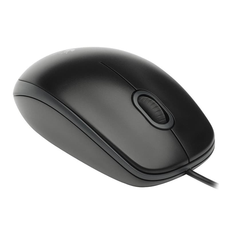 Mouse Laptop Hitam logitech Bagus - LOGITECH mouse cable B100 smooth cursor control komputer laptop