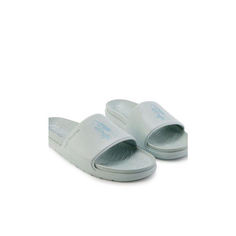 SANDAL SLIDE HUSH PUPPIES PRIA ORIGINAL CASUAL BRANDED BIRU HM14