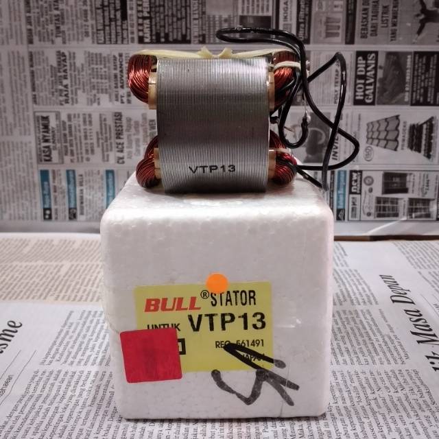 BULL STATOR VTP13 RUMAH ARMATURE FIELD FOR BOR 13mm HITACHI VTP 13