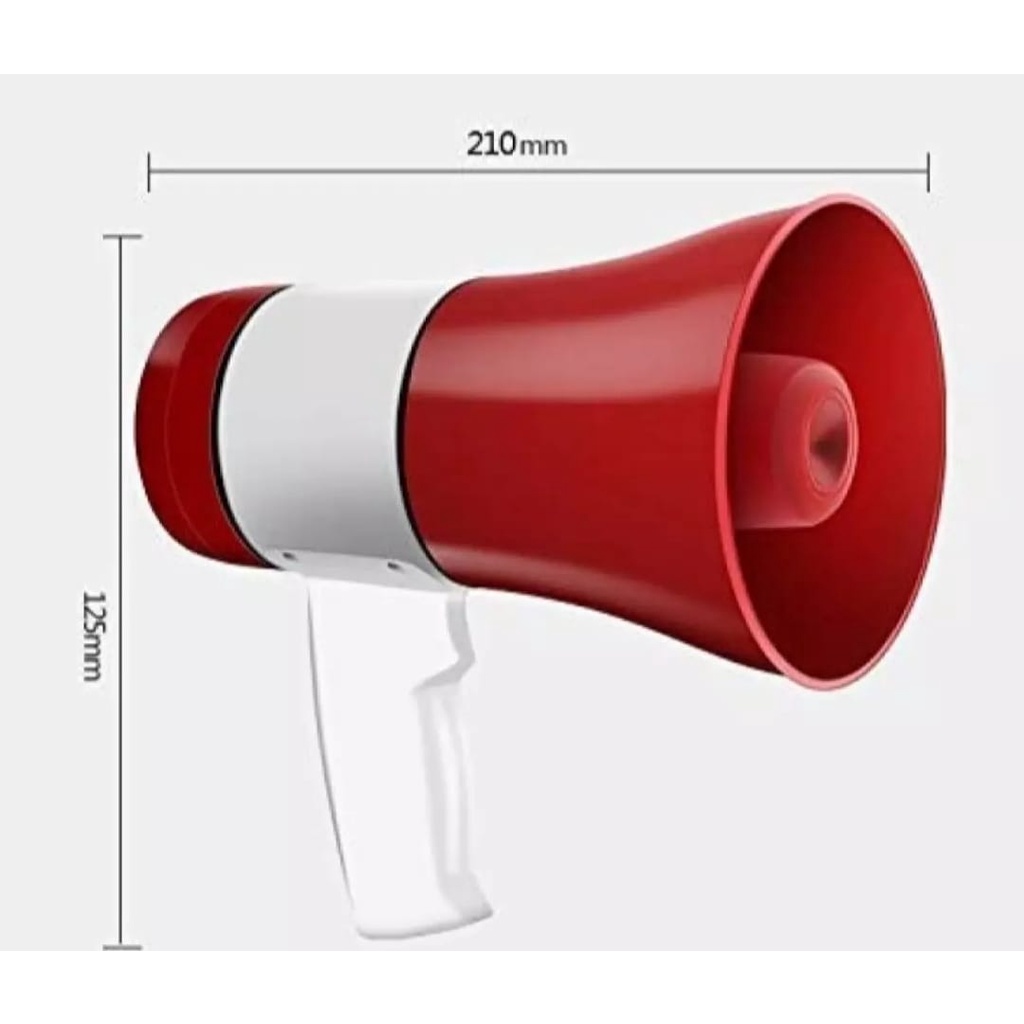 Megaphone Toa Fleco YC-130RU - Pengeras Suara Fleco YC 130RU - Toa Sirine - Megaphone Fleco