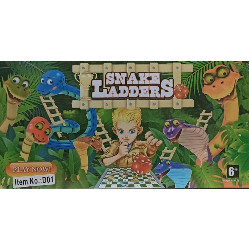Mainan Papan Ular Tangga Snake Ladders Magnet Board