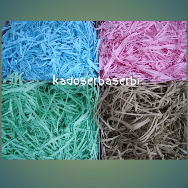 

5 g - Kertas cacah / kertas potong / kertas serut / paper shredder