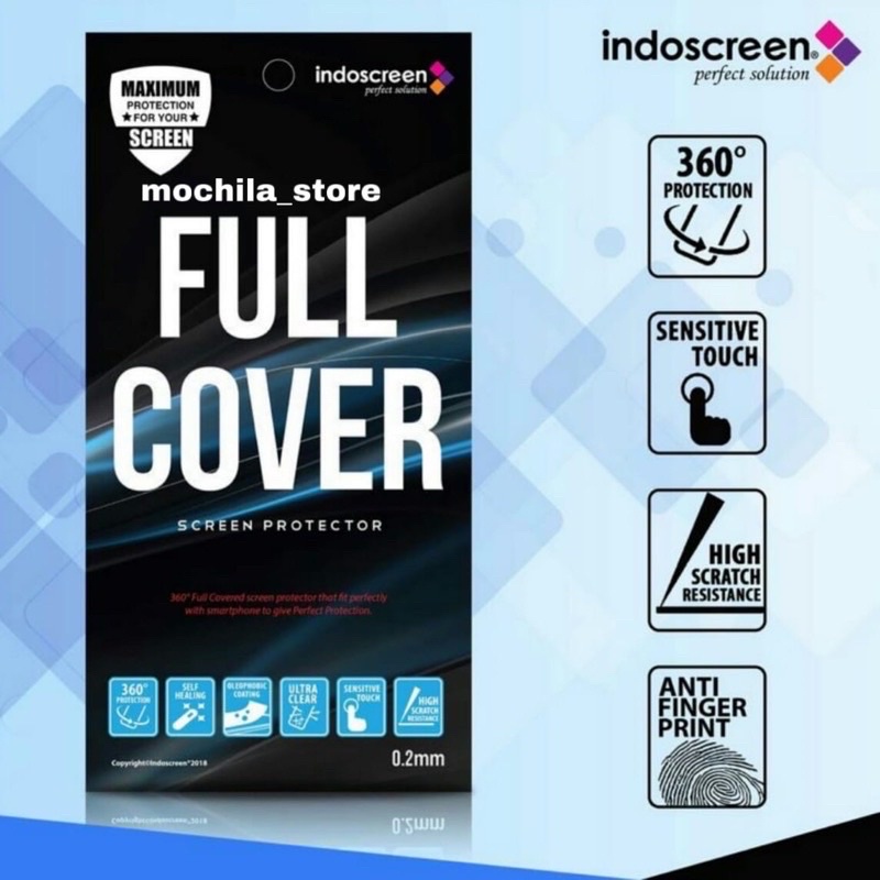 Full Cover Anti Gores TPU Oppo F1S F3 + Plus F5 F7 Reno 4 Pro Find X Indoscreen