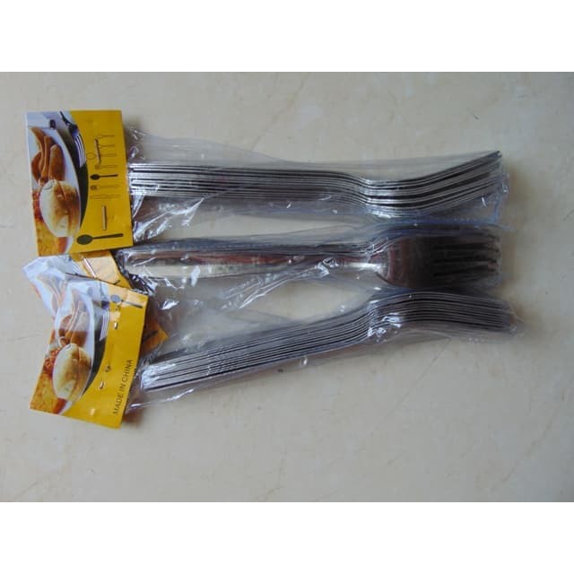 Garpu Makan Stainless 1 Lusin 12 Pcs Murah Aman