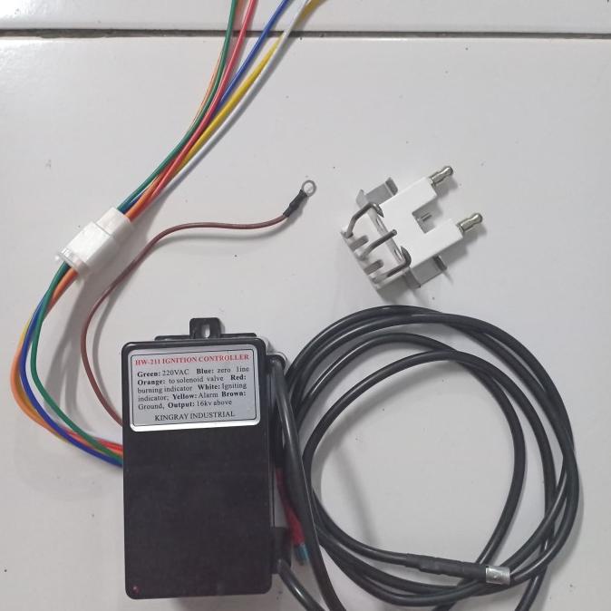 Pemantik Gas Ignition Igniter Controller Kompor Infrared Burner Set