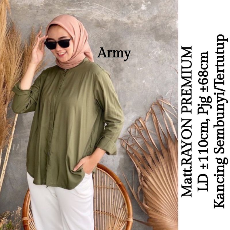 Maudy Shirt RAYON PREMIUM LD ±110cm //JF448