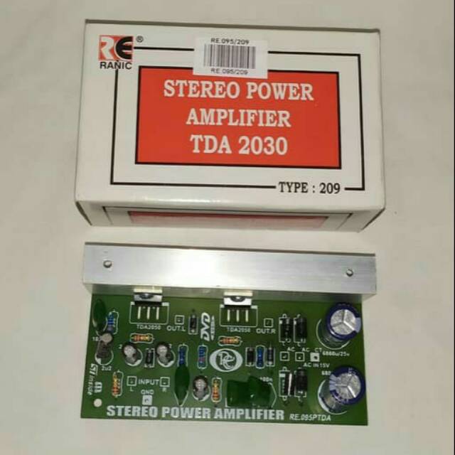 Kit Power Tda2030 TDA 2030 stereo