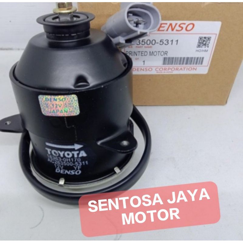 MOTOR FAN RADIATOR NEW CAMRY ASLI 2007-2010 ORIGINAL DENSO