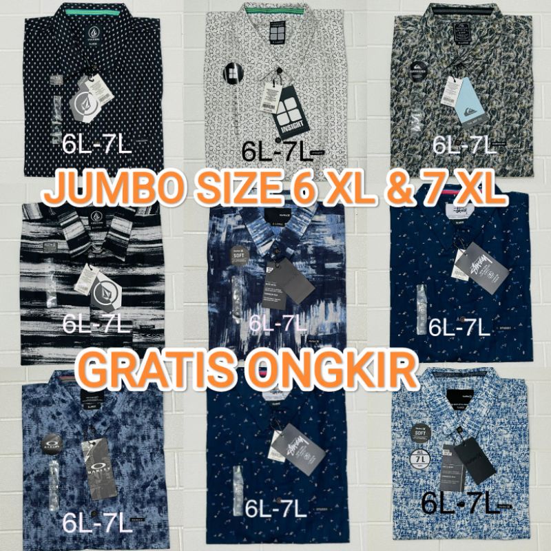 Kemeja jumbo medan 6L xxxxl 7L xxxxxl | kemeja cowok jumbo kemeja pria jumbo | MEDAN sumatera utara 