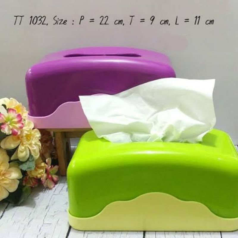 Tempat Tissue Tisu Persegi Golden Sunkist TT1032 TT 1032