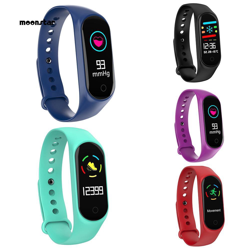 Jual M3s Smartband dengan Monitor Tekanan Darah / Oksigen / Pedometer untuk Fitness / Tidur