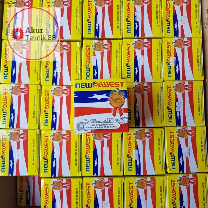 boring komplit blok Cylinder Assy Chainsaw senso NEW WEST 628  5800 45.2mm WEST ASLI ORIGINAL