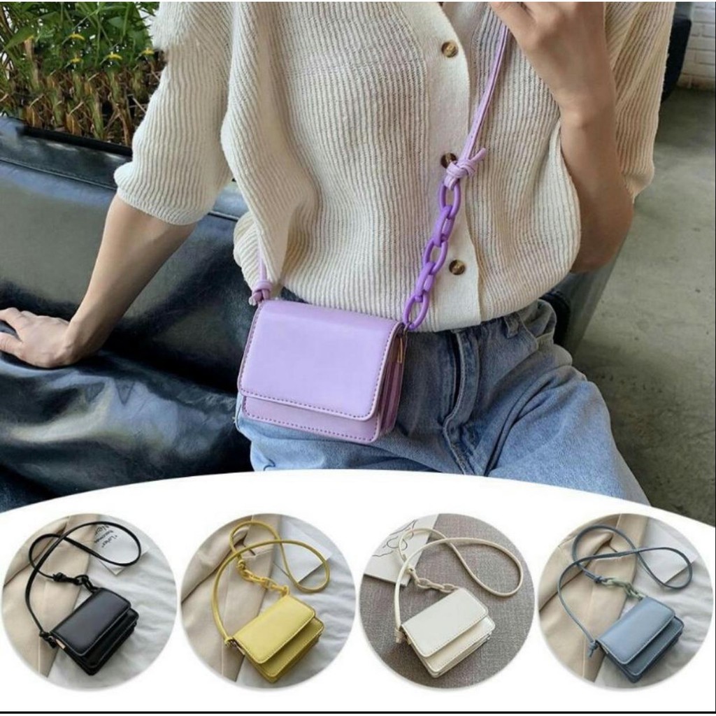 RN Tas Slempang fb57 Mini Beauty Simple HANIN