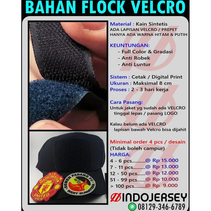 Se9786I97-Sale-Terlaris-- Patch Emblem Custom Logo Velcro (Alternatif Bordir / Woven)