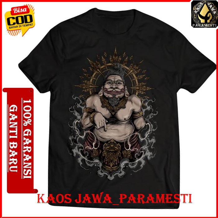 KAOS WAYANG AKSARA JAWA PRIA BAJU KAOS DISTRO KEREN GAMBAR WAYANG ORIGINAL BRANDED PAKAIN FASHION PR
