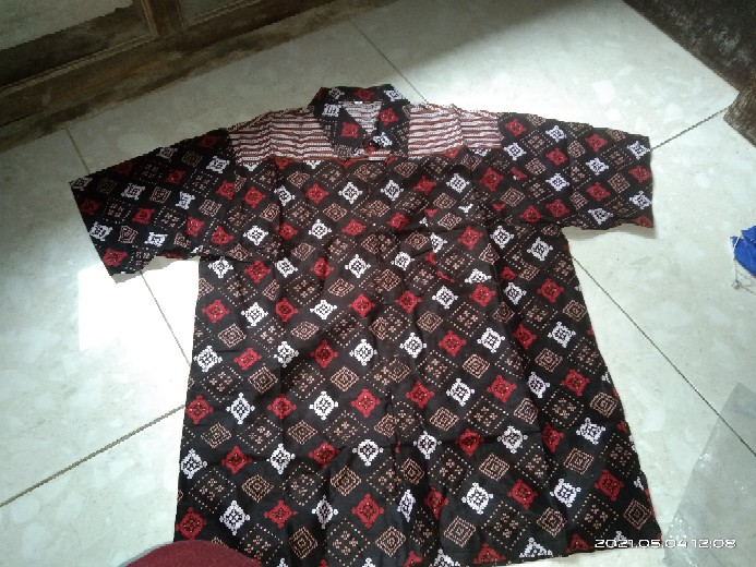 Bisa Cod Hem Batik Cowok Lengan Pendek Termurah ,motif Kekinian Ada Garansi Batik Termurh Pekalongan