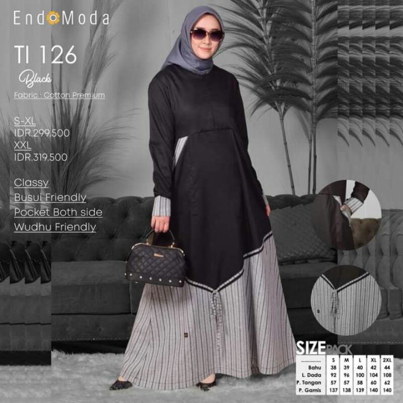 GAMIS ENDOMODA TI 126 /GAMIS TERBARU 2022