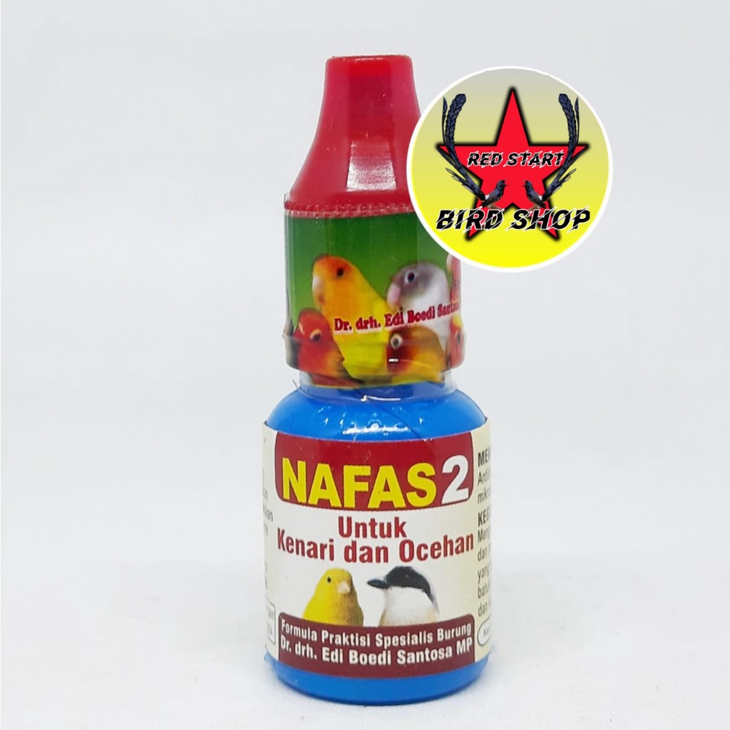 NAFAS 2 DR. EDI BOEDH OBAT BURUNG KENARI LOVEBIRD MURAI ATASI SAKIT PERNAFASAN KRONIS SERAK