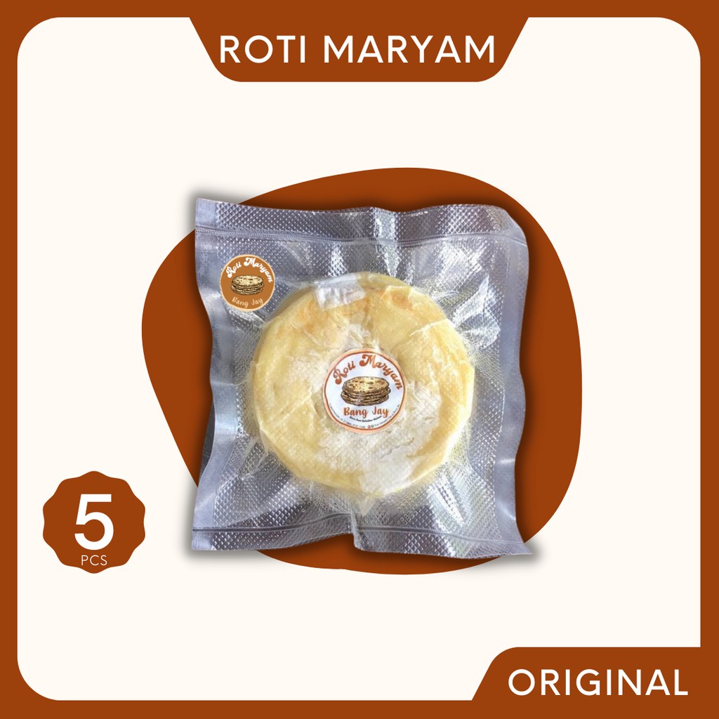 

Roti Canai / Roti Maryam Frozen isi 5 lembar