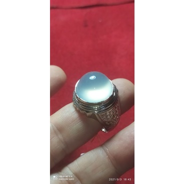 Natural anggur putih bulat Sukabumi kristal putih bening