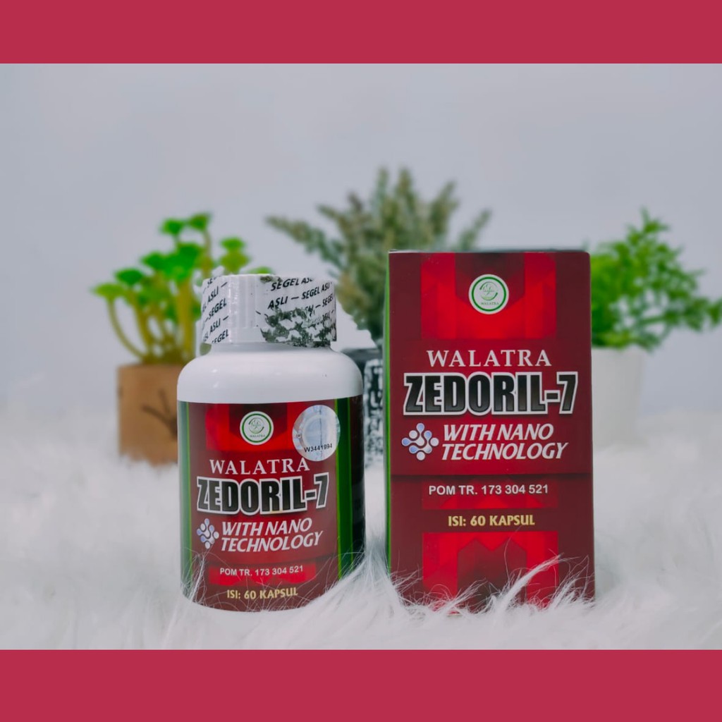 [ ORIGINAL ] Obat Herbal Zedoril 7 | Walatra Zedoril 7 | Herbal Kanker, Tumor Dan Benjolan 60 Kapsul-5