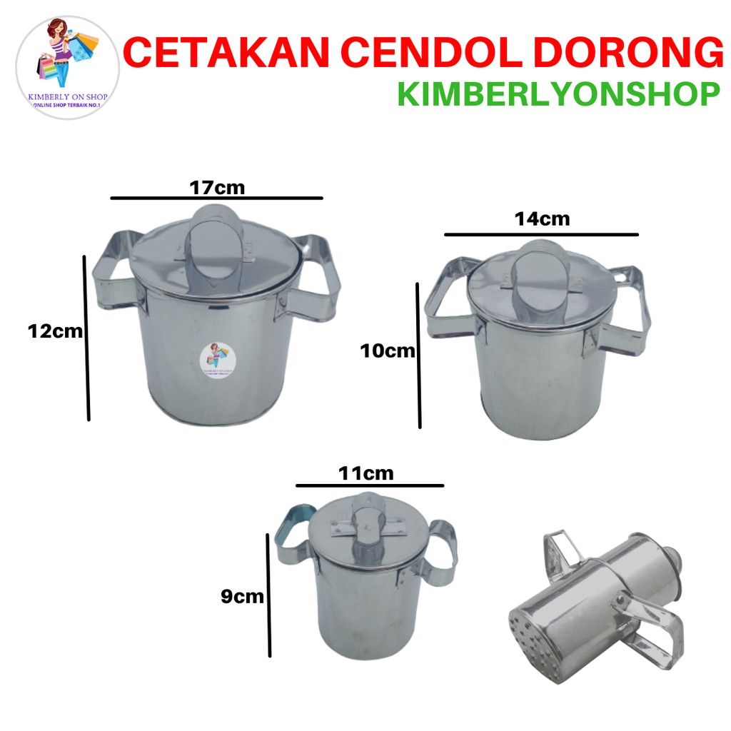 Cetakan Cendol Dawet Dorong Stainless