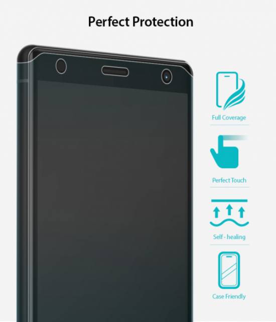 Ringke ID invisible defender full screen protector for Sony XZ2