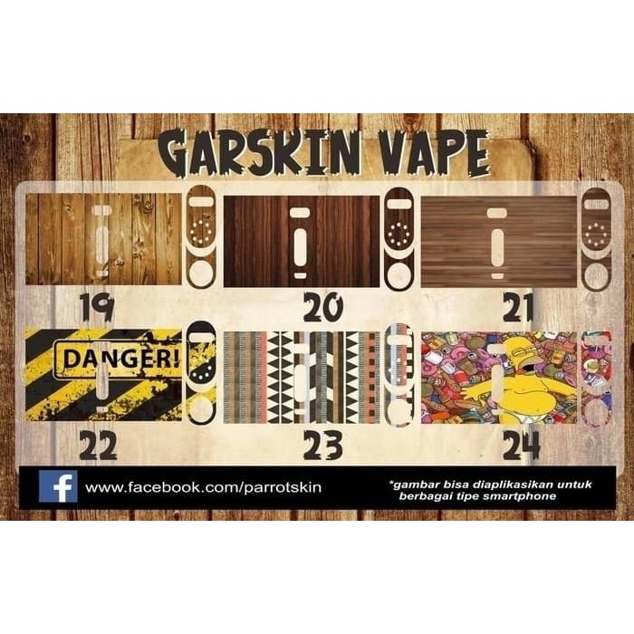 Garskin / skin Teslacig Three bisa custom