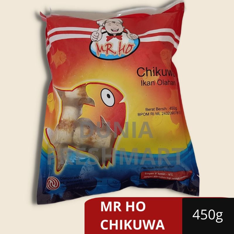 

Mr. Ho Chikuwa 200/450 gram Ikan olahan