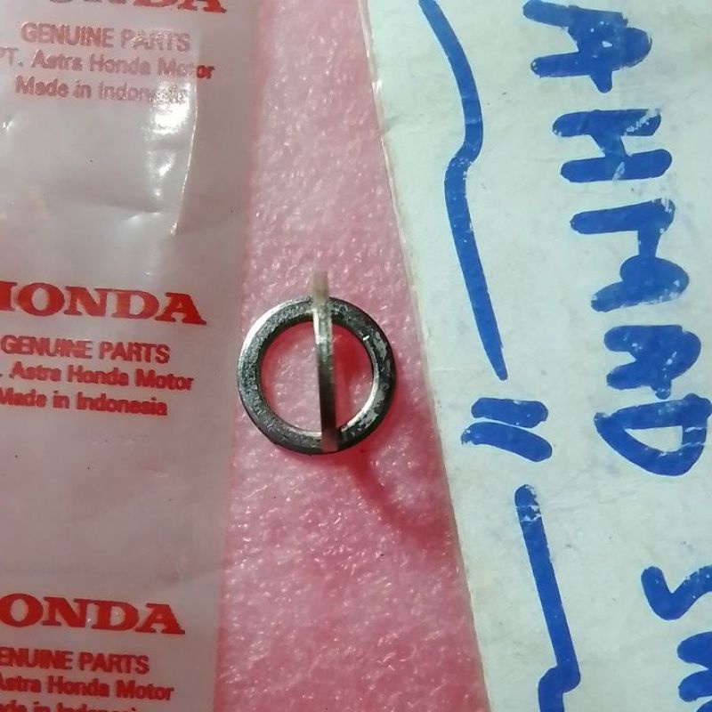 ring baut banjo selang master rem kaliper cakram honda original atas bawah 2pcs