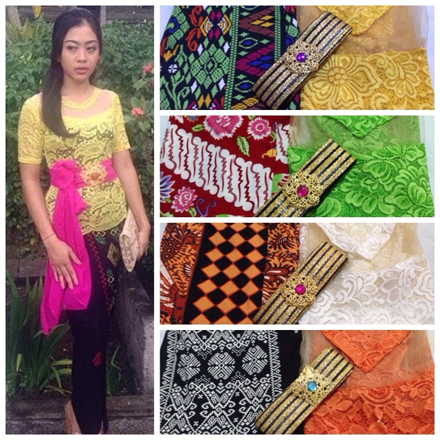 Set kebaya jadi