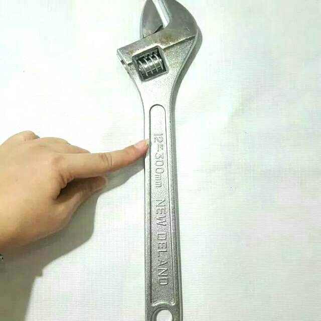 Kunci inggris VPR 12&quot; adjustable spanner atau adjustable wrench