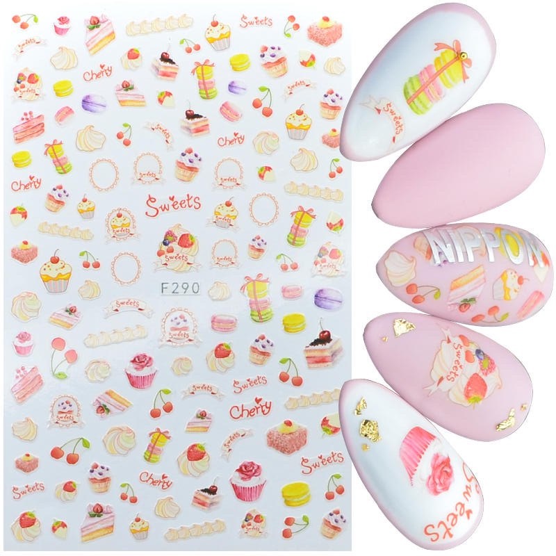 SWEET &amp; SAILORMOON SERIES Ultra Thin Nail Stickers Stiker Kuku Unik Stiker Kuku Lucu