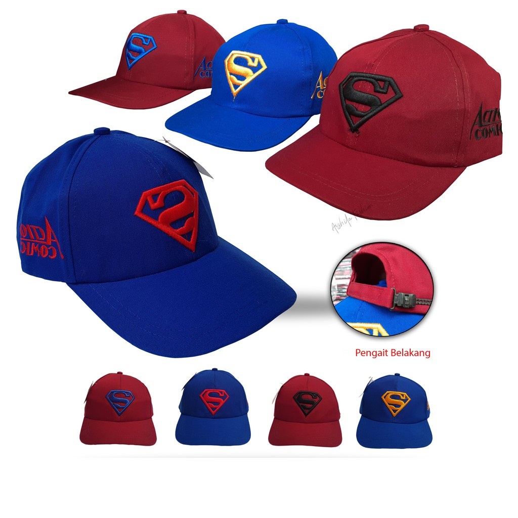 Topi Anak Laki Laki Perempuan SP 1 M 2 Cowok Cewek 3 4 5 6 7 8 9 10 Tahun  Baseball Karakter Sablon-4