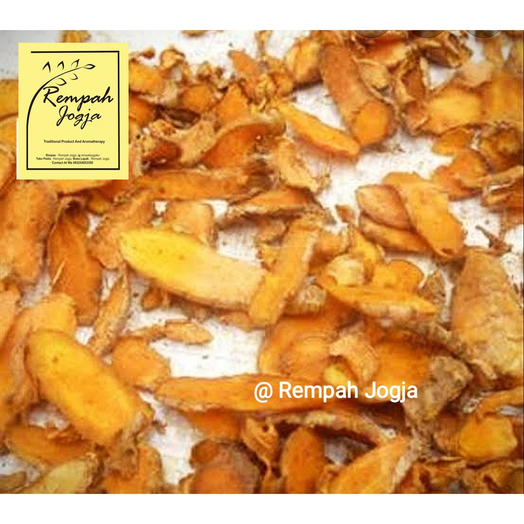 

KUNYIT IRIS KERING KEMASAN 250 GRAM | REMPAH HERBAL | 100% PRODUCT ORIGINAL