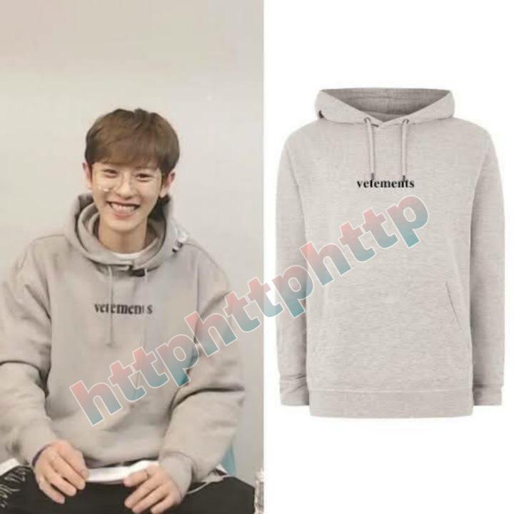 COD JAKET EXO CHANYEOL VETEMENTS KPOP HOODIE PRINTED