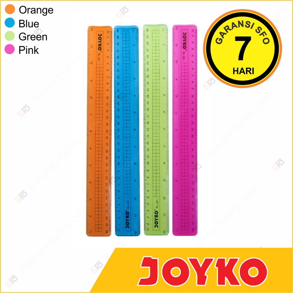 Jual Penggaris Lentur Joyko Cm Rl Flexible Ruler Rl