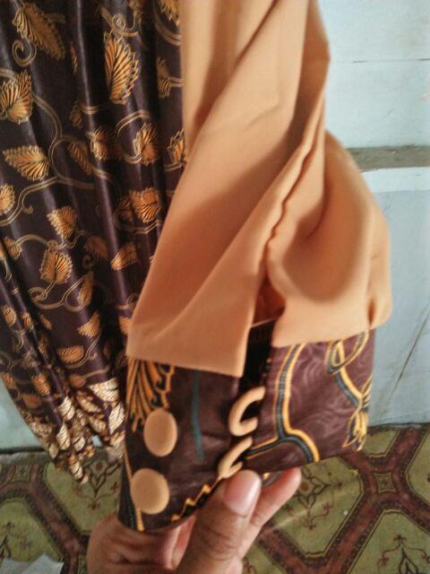 Rshafa Batik Couple Coco Ld104/pb140 Allsize Wolfis Semisutra Busui Murah Batik Emboss Tali Rhn