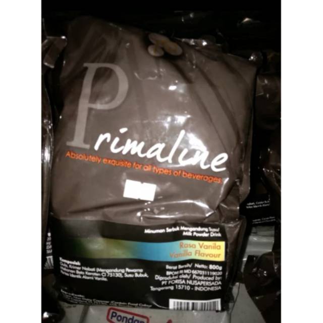 

Primaline Rasa vannila 800gr