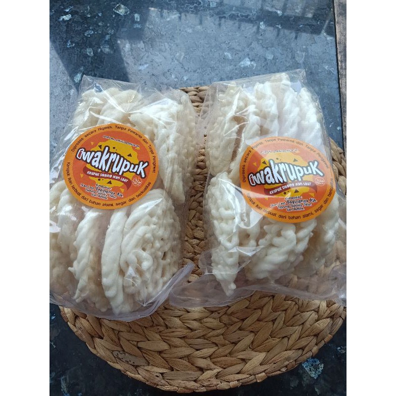 Krupuk ikan 200gr / Iwakrupuk / Iwakkrupuk kerupuk ikan