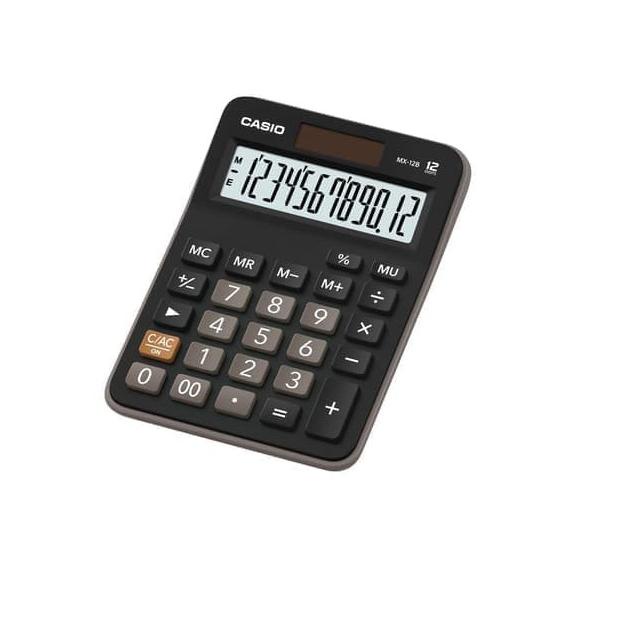

Miliki - Kalkulator Casio MX 12B Black